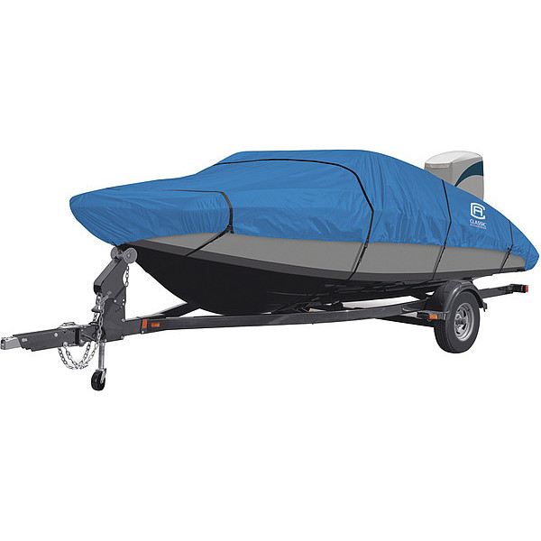 Classic Accessories Stellex Boat Cover, Model D, Blue 20-148-110501-00