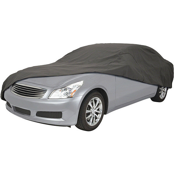 Classic Accessories Sedan Car Cover, Charcoal, Compact 10-016-241001-00