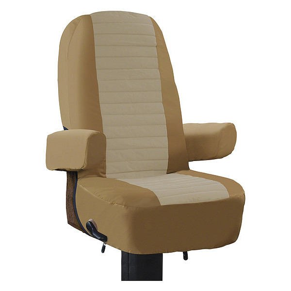 Classic Accessories Captain Seat Cover, Tan RV 80-112-012401-00