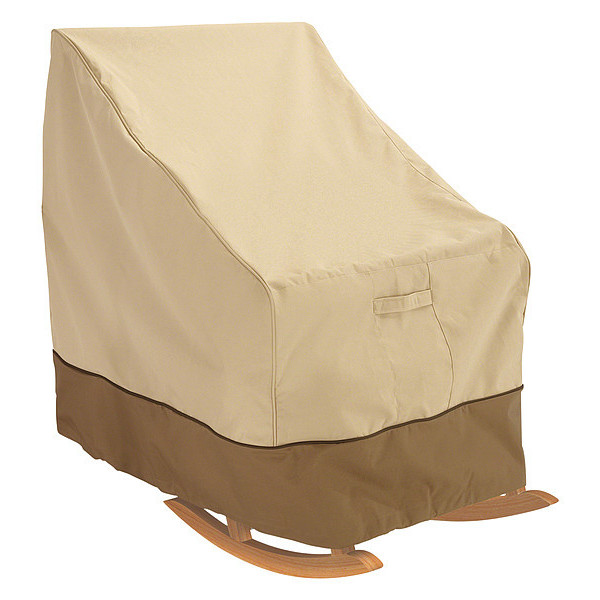 Classic Accessories Cover, Chair, Med, Rocking, Beige 70952