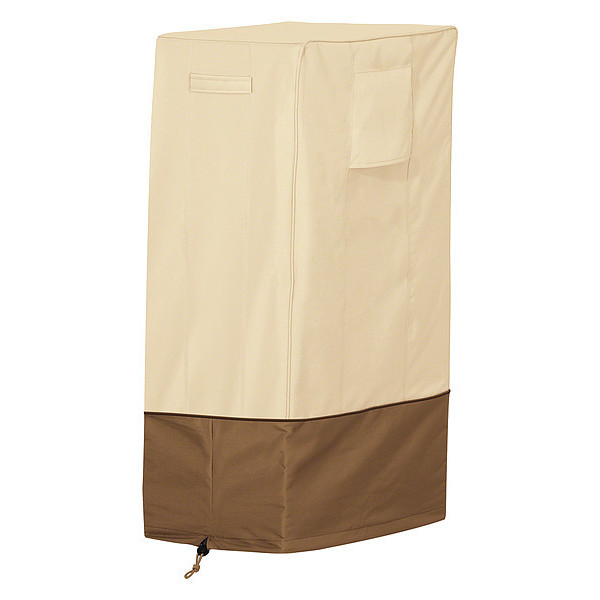 Classic Accessories Veranda Large Square Smoker Cover, Antique Beige, 20"x19.5" 55-570-011501-00