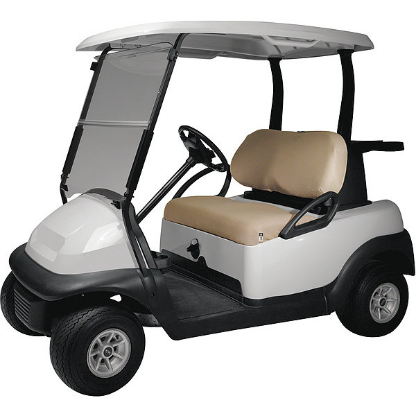 Classic Accessories Golf Cart Seat Cover, Air Mesh, Light Khaki 40-032-015801-00