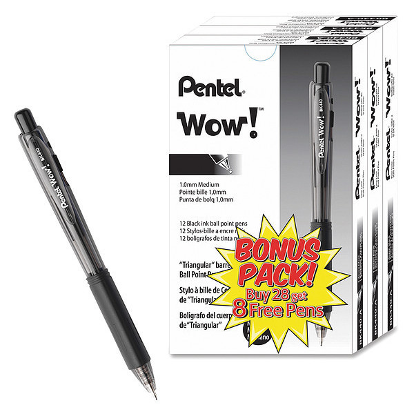 BL27-A Pentel EnerGel Ballpoint Gel Pen, 0.7mm Tip, Black Ink, Pack of 1