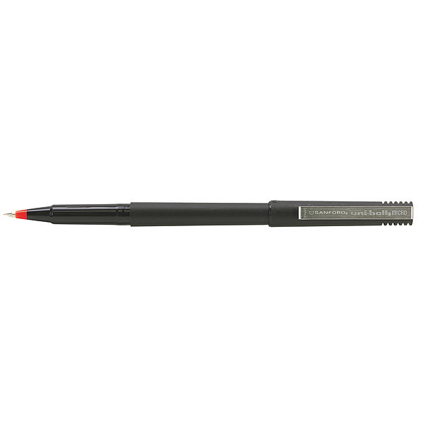Uni-Ball Pen, Uniball, Roller, 0.5Mm, Rd, PK12 UBC60152