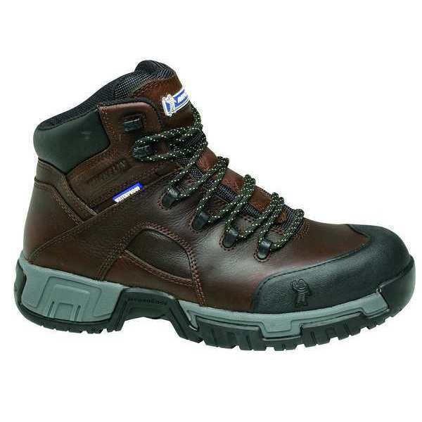 Michelin Size 10 Men's 6 in Work Boot Steel 6-Inch Work Boot, Brown XHY662