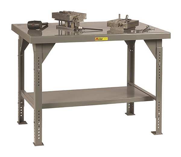 Little Giant Workbench, Steel, 72" W, 30" D WW3072-ADJ