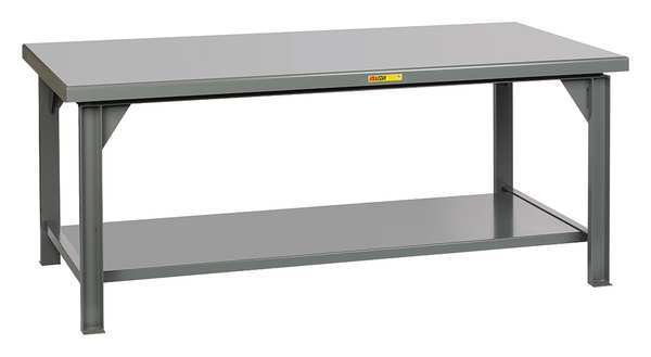 Little Giant Workbenches, Steel, 84" W, 34" Height, 15,000 lb., Straight WX-4284-34