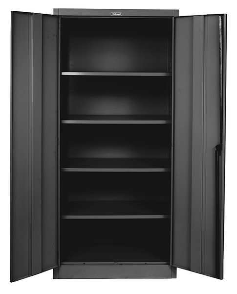 Hallowell 20 ga. ga. Steel Storage Cabinet, 48 in W, 78 in H, Stationary 825S18ME