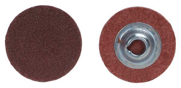 Norton Abrasives Quick Change Disc, 1-1/2inDia, Coarse, 36G 66261138135