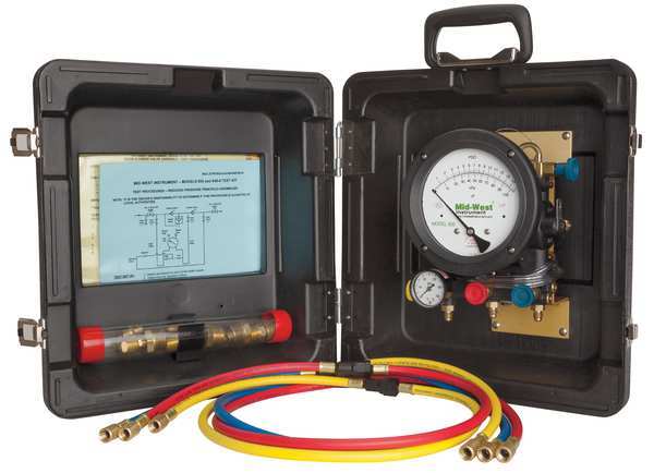 Midwest Instrument Backflow Preventer Test Kit, Model 835 835