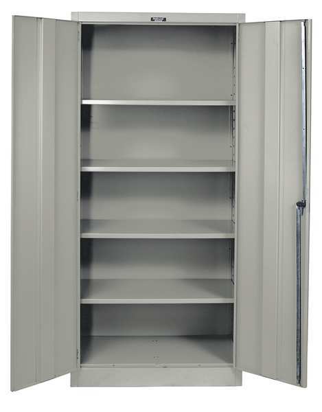 Hallowell 22 ga. ga. Steel Storage Cabinet, 36 in W, 72 in H, Stationary 415S18A-HG