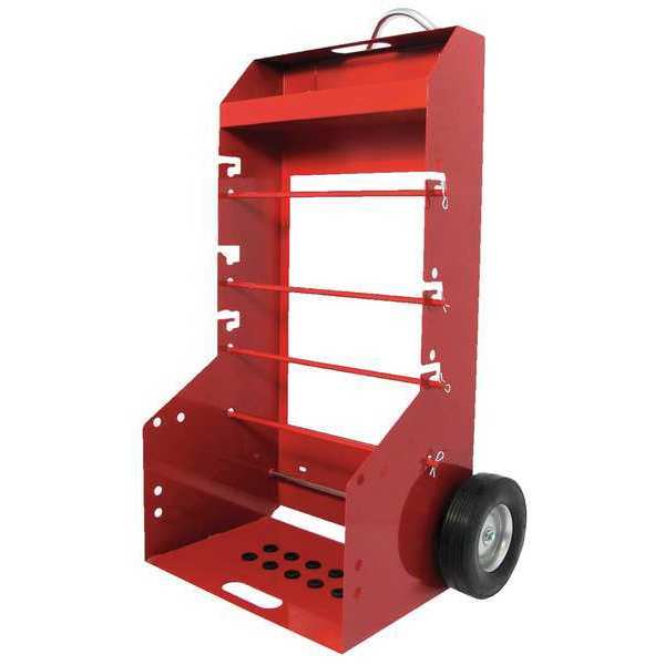 Dayton 34D659 Wire Spool Cart,Portable,H 51-3/8 in