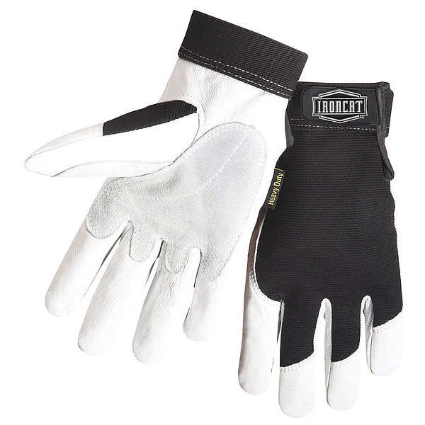 Ironcat Welding Gloves, Goatskin Palm, 2XL, PR 86552/2XL