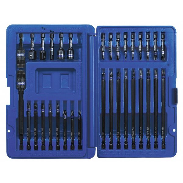 Irwin 34 Piece Screwdriver Bit Set, 1/4" 1840391