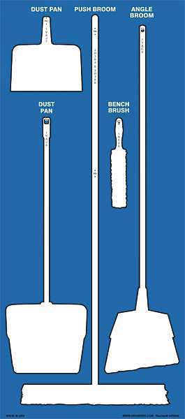 Zoro Select Shadow Board Combo Kit, Blue, White 7DX11