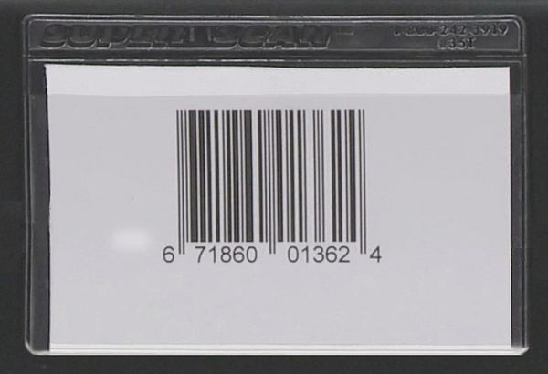 Superscan Label Holders, 3-1/2INX2IN Top Load, PK50 SST32