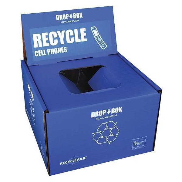 Recyclepak Small Cell Phone Drop Box SUPPLY-255-SWS