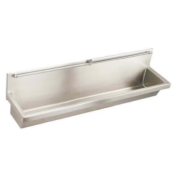 Elkay SS 48"x14"x8"Wall Urinal Kit EU4814C