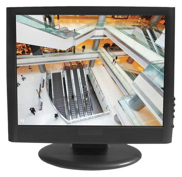 Tatung CCTV Monitor, Black, 19 in. TME19A