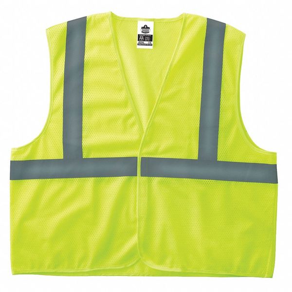 Ergodyne Class 2 Super Econo Mesh Vest, 2XL/3XL 20977