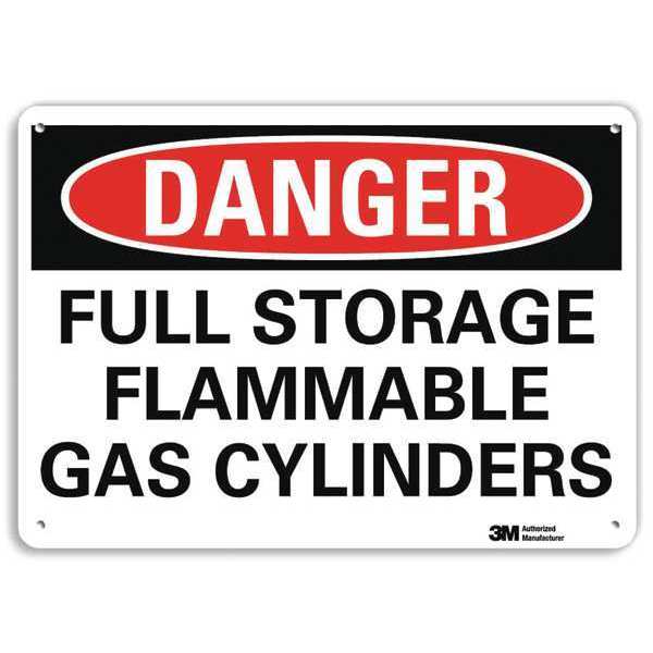 Lyle Danger Sign, 7 in H, 10 in W, Plastic, Vertical Rectangle, English, U3-1524-NP_10X7 U3-1524-NP_10X7