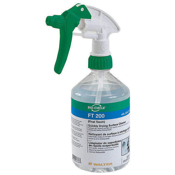 Walter Surface Technologies FT 200 Fast Drying Surface Cleaner, 16.9 oz 53G173