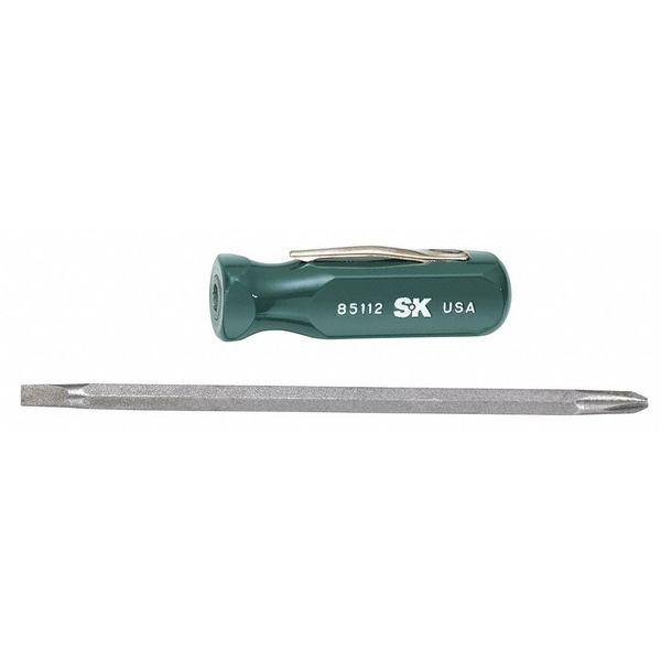 Sk Professional Tools Phillips, Slotted Bit 4-3/4 in, Drive Size: 1/4 in , Num. of pieces:2 85112