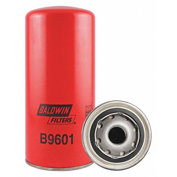 Baldwin Filters Lube Filter, 3-23/32 in. O.D. B9601