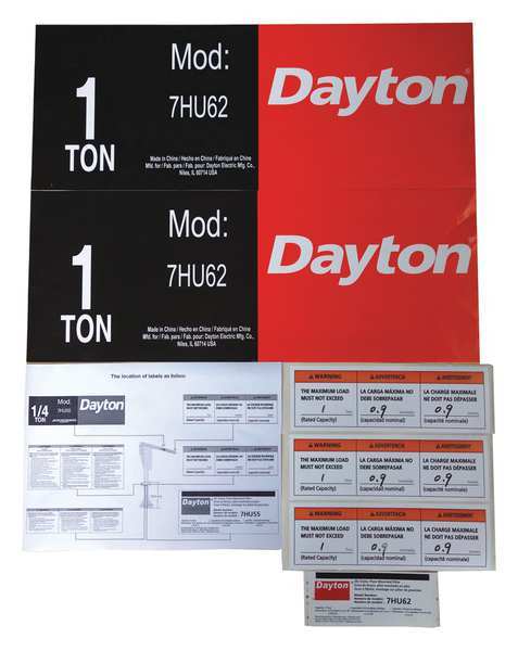 Dayton Label Kit MH7HU6201G