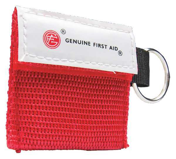 Genuine First Aid CPR Face Shield, Nylon, Components 2 9999-2401