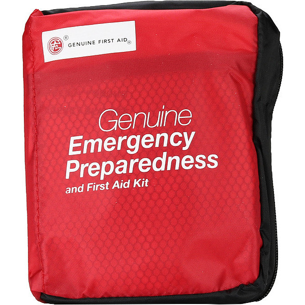 Genuine First Aid First Aid Kit, Nylon Case, 167 Components 9999-2203