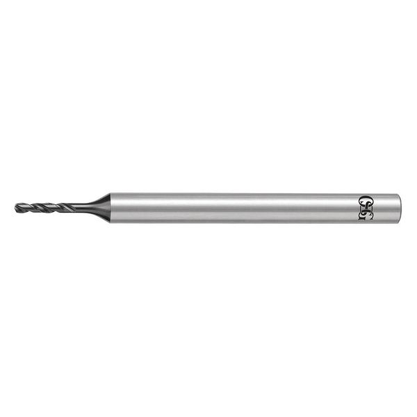 Osg Micro Drill, 0.0185, Carbide, 2.50mm Flute 3300047