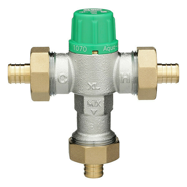 Zurn Thermostatic Mixing Valve, 1/2 in Inlet 12-ZW1070XLPEX