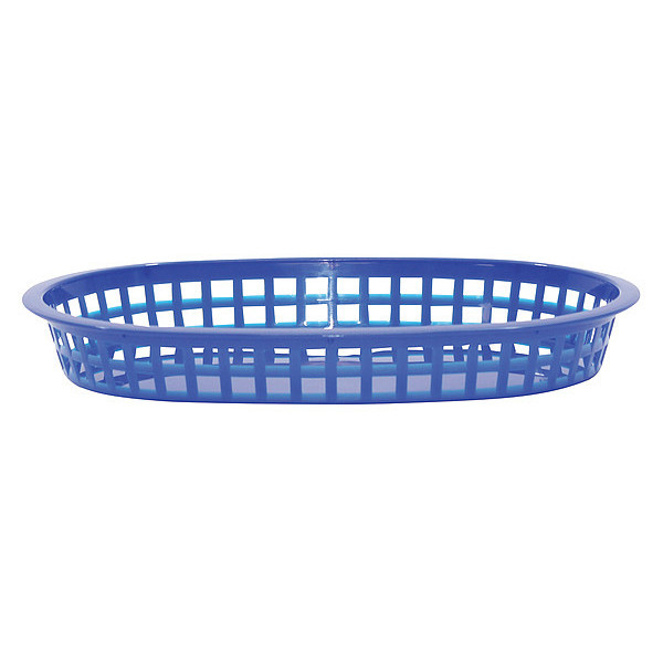 Tablecraft Chicago Platter Basket, Blue, PK12 1076BL