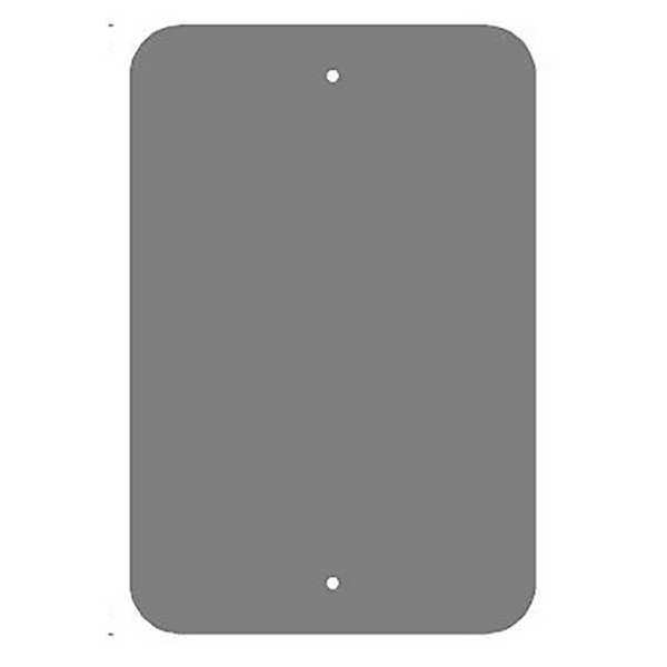 Tapco Blank Sign, 12" W, 18" H, Aluminum 037-00286