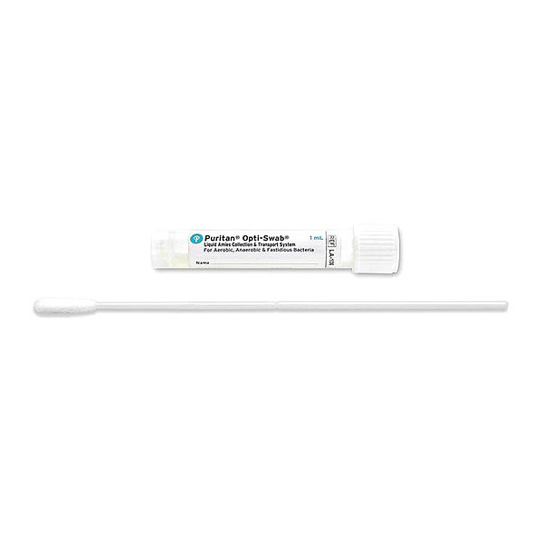 Puritan Opti-Swab Transport Vial, 1 mL, 12 mm Dia, PK300 LA106