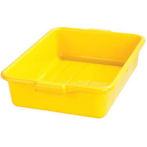 Carlisle Foodservice Tote Box, Yellow, Polyethylene N4401004