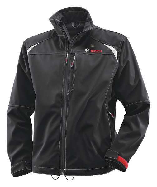 Bosch Men's Black Polyester Heated Jacket size 3XL GHJ12V-103XL