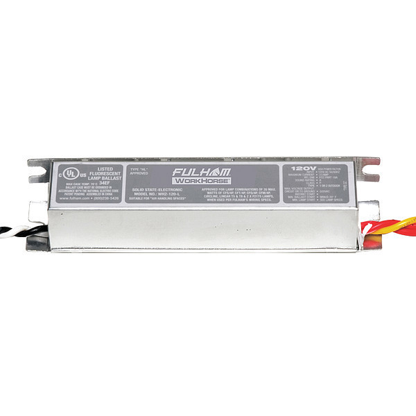 Fulham 5 to 35 Watts, 1 or 2 Lamps, Electronic Ballast WH2-120-L