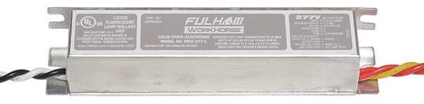 Fulham 5 to 35 Watts, 1 or 2 Lamps, Electronic Ballast WH2-277-L