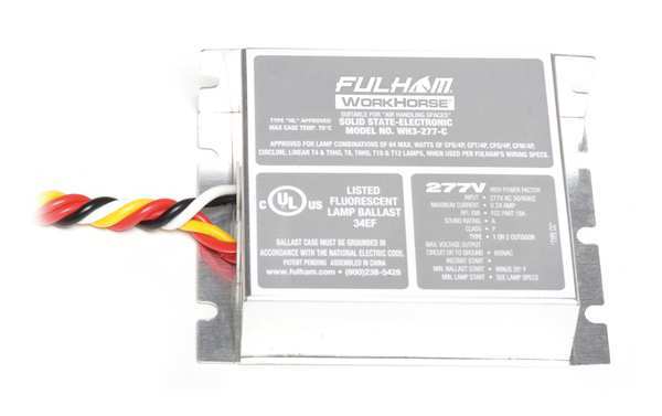 Fulham 13 to 64 Watts, 1 or 2 Lamps, Electronic Ballast WH3-277-C