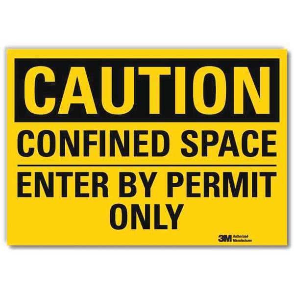 Lyle Safety Sign, 5 in H, 7 in Width, Reflective Sheeting, Horizontal Rectangle, English, U4-1140-RD_7X5 U4-1140-RD_7X5