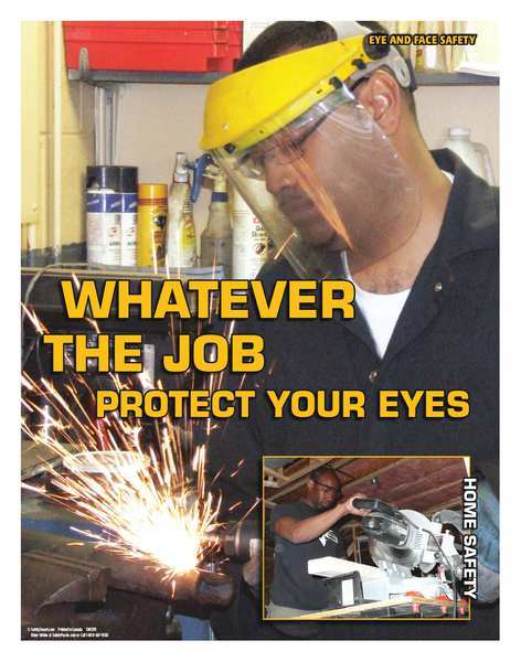 Safetyposter.Com Safety Pstr, Whatever The-job Protect, EN SW2011
