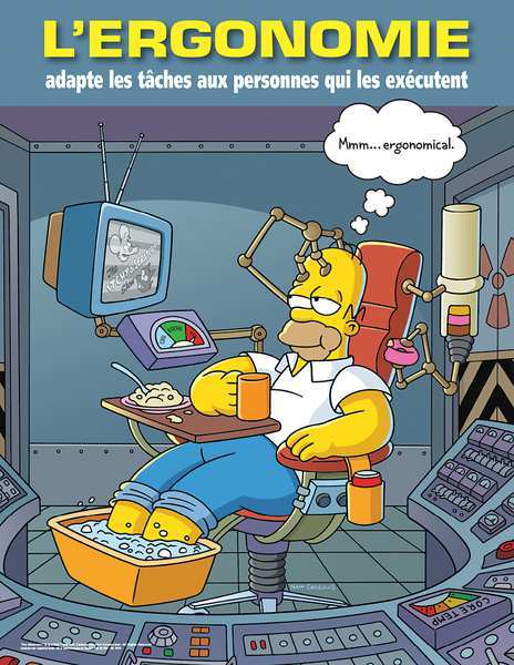 simpsons safety posters