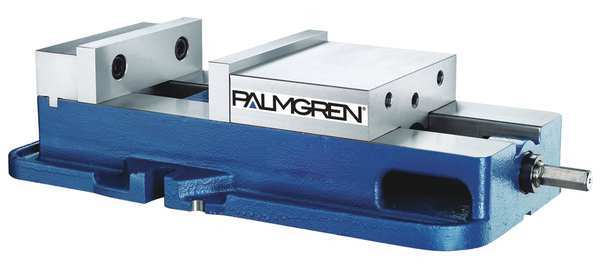 Palmgren Vise, Dual Force, Slotted, 8-7/64 in. W 9625930