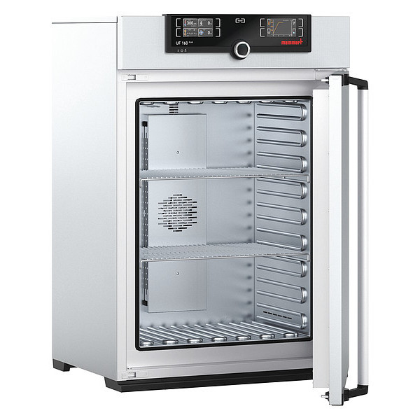 Memmert Oven, 5.9 cu. ft., 3200W, Forced Convection UF 160PLUS, 230V