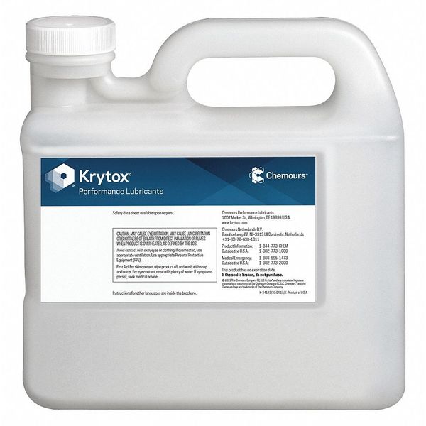 Krytox Lubricant Oil, GPL-107, Container, 5kg GPL-107