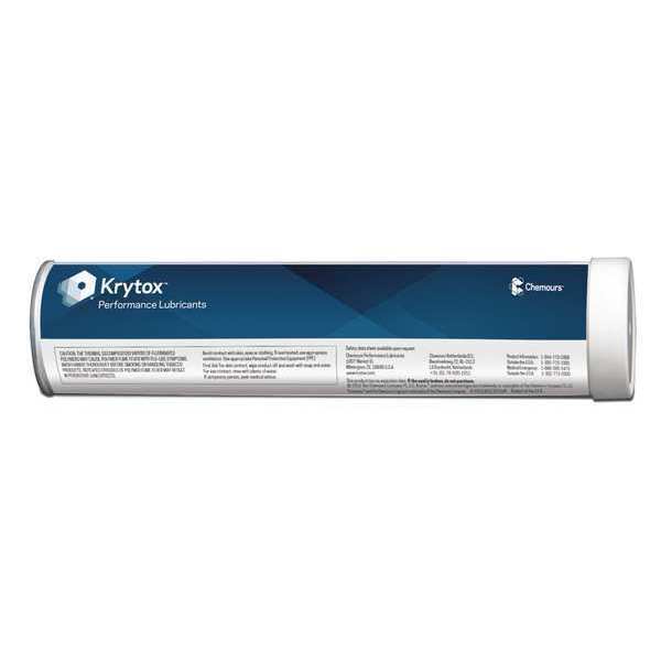 Krytox 14 oz Multipurpose Grease Cartridge White GPL-205