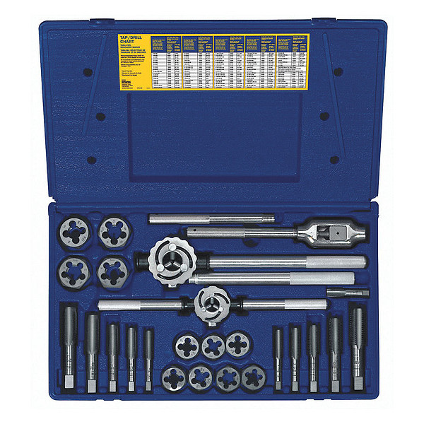 Irwin 25 Pc. Metric Tap AND Hex Die Set 97311