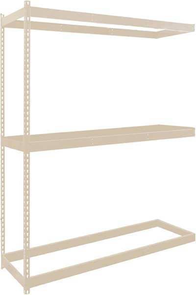 Hallowell Boltless Shelving, 24"D x 48"W x 84"H, 4 Shelves, Steel DRH482484-3A-PT